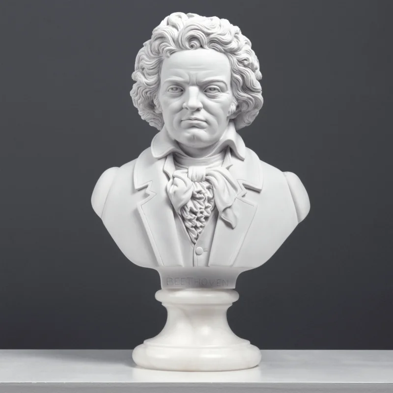 Beethoven Buste Skulptur (Gross)