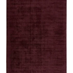 Karma Wool Teppich, Dark Burgundy von Massimo