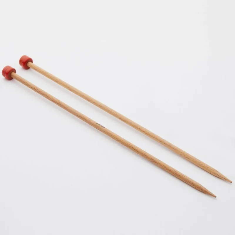 KnitPro Jackenstricknadeln Basix Birch 6,50 mm 30 cm 1 Paar