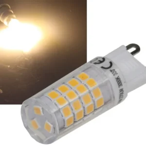 LED Stiftsockel G9, 4W, 270lm 3000k, 330°, 230V, warmweiß