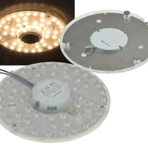 LED Umrüstmodul "UM24ww" für Leuchten Ø180mm, 24W, 2150lm, 3000K, Magnethalter