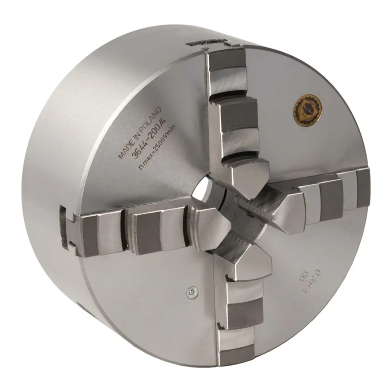 Produktbild von BISON Vierbacken-Drehfutter Guss Camlock, zentrisch spannend Ø 200 mm DIN ISO 702-2 Nr. 6