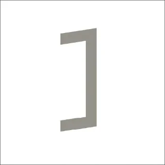 LEGRAND 351476 Flensplaat wandgoot 170 mm