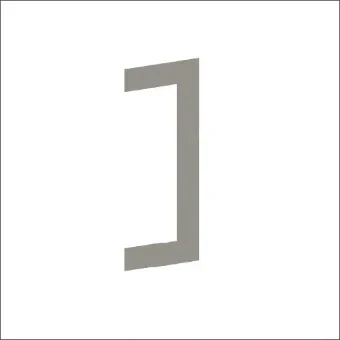 LEGRAND 351486 Flensplaat wandgoot 170 mm