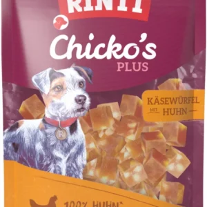 RINTI Chicko Plus Käsewürfel mit Huhn zoo-de