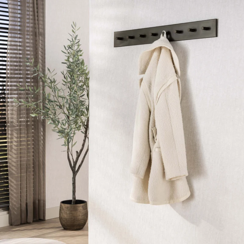 Garderobe Terra mit Haken / Drift brown