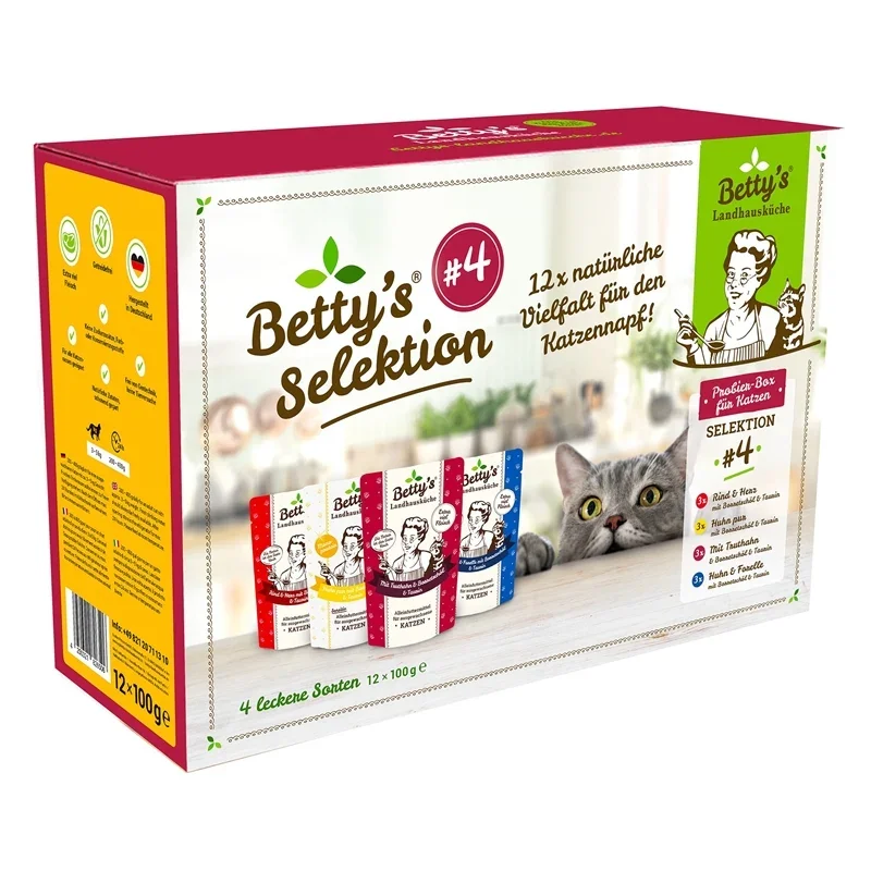 Betty's Landhausküche Katze BOX Selektion #4 zoo-de