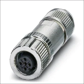 PHOENIX 1424668 Ronde connector, veldzijdig confectioneerbaar (industrieconnector)