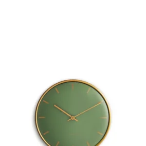 City Hall Wanduhr, Grün von Arne Jacobsen (Ø: 21)