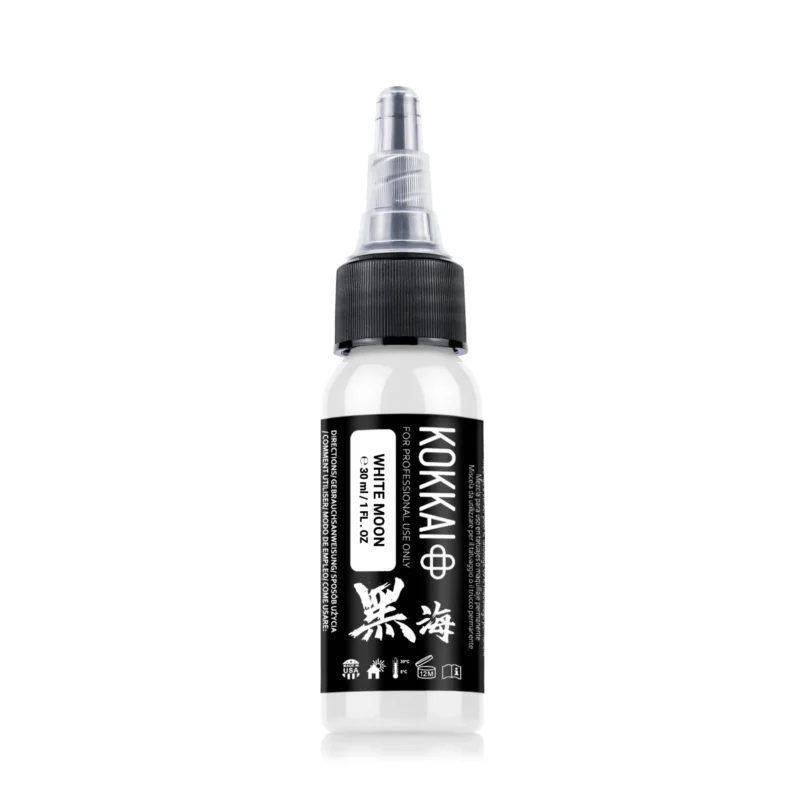 Kokkai Ink Tattoofarbe REACH - White Moon 7ml