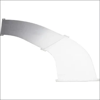 STAGO CSU737968 Deksel Bogen/Eckstueck Kabeltragsystem 400 mm