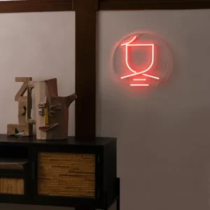 Dutchbone Leuchte Neon Wall Light Sya Winter – im Wohnambiente