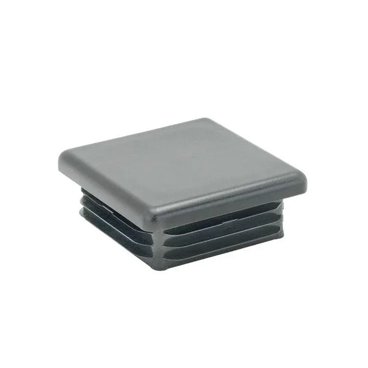Stopfen Kunststoff 40 mm quadratisch (grau)
