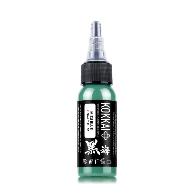 Kokkai Ink Tattoofarbe REACH - Mizu Blue 30ml