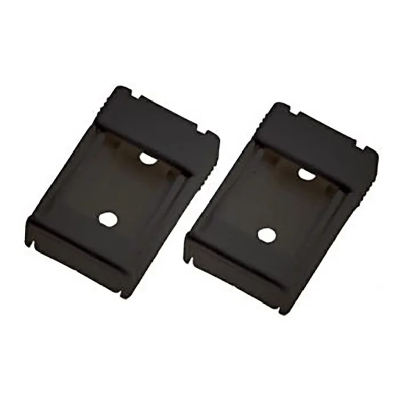 Stützfußhalter für Fahrzeugwand, 2 Stück, schwarz
