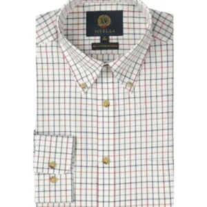 Shirt BD | Kleine ruit Groen/Rood/Blauw/Oranje