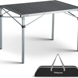 Klapptisch Aluminium Campingtisch Aufrollbare Tischplatte faltbar