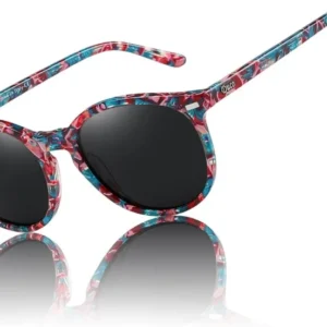 Polarisierte Retro UV400 Sonnenbrille Vintage Acetat Rahmen 1230