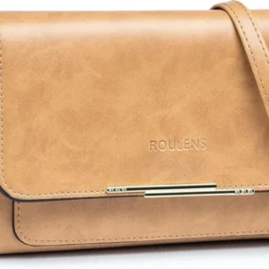 Handy Umhängetasche Damen PU Leder Crossbody Schultertasche