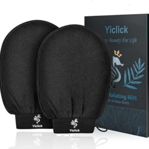 Koreanische Exfoliating Peeling-Handschuhe Schwarz