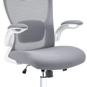 Ergonomischer Bürostuhl mit verstellbarer Kopfstütze und
