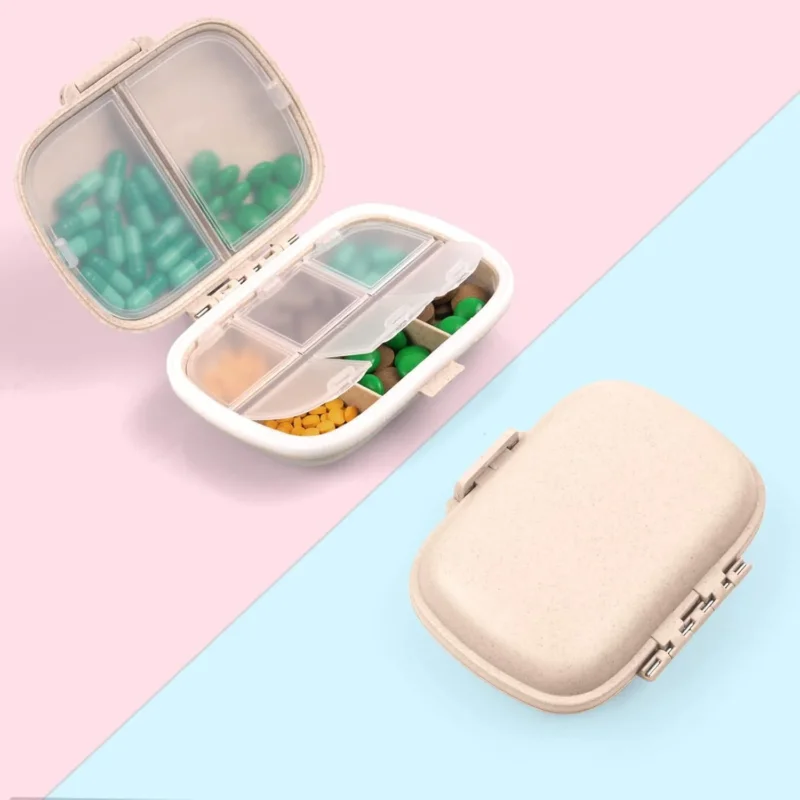 Tablettenbox 7 Tage Pillendose Fächer Medikamentenbox BPA Frei