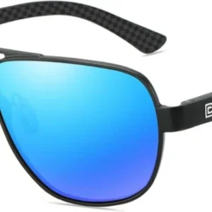 Polarisierte UV-Schutz Sonnenbrille Kohlefaser Herren 3051