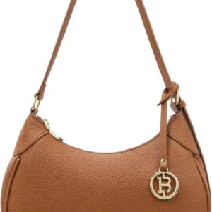 Moderne Damen Handtasche aus PU Leder in Braun