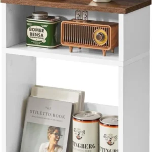 Beistelltisch mit Zeitschriftenhalter und 3