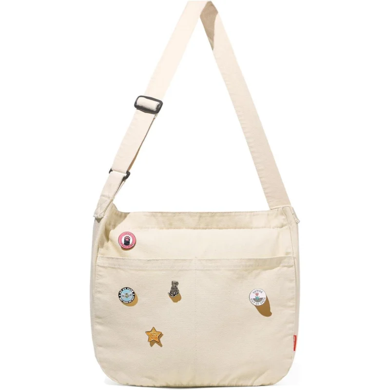 Captain Blues Canvas Messenger Bag, große
