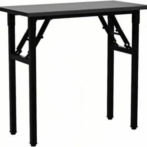 Klapptisch Schreibtisch Schwarz tragbarer Computertisch
