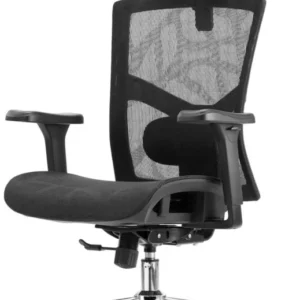 Ergonomischer Bürostuhl mit Verstellbarer Rückenlehne und 3D-Armlehnen