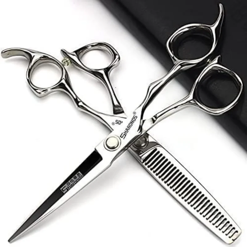 6 Zoll Friseurschere Set Edelstahl - Präzises Haareschneiden