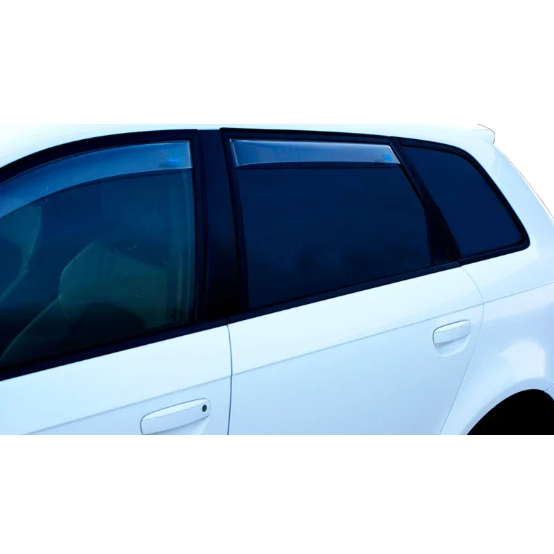 ClimAir, Windabweiser, klares Acrylglas, passend für Audi Q3 (F3N) Sportback 2020-, 'Sporty'