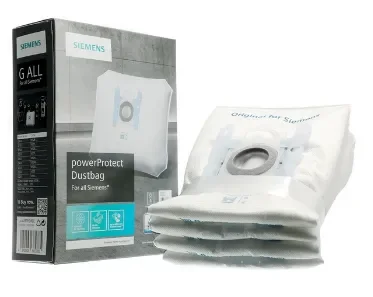 Bolsas de aspirador Tipo G Siemens 4 Unidades original 17003049