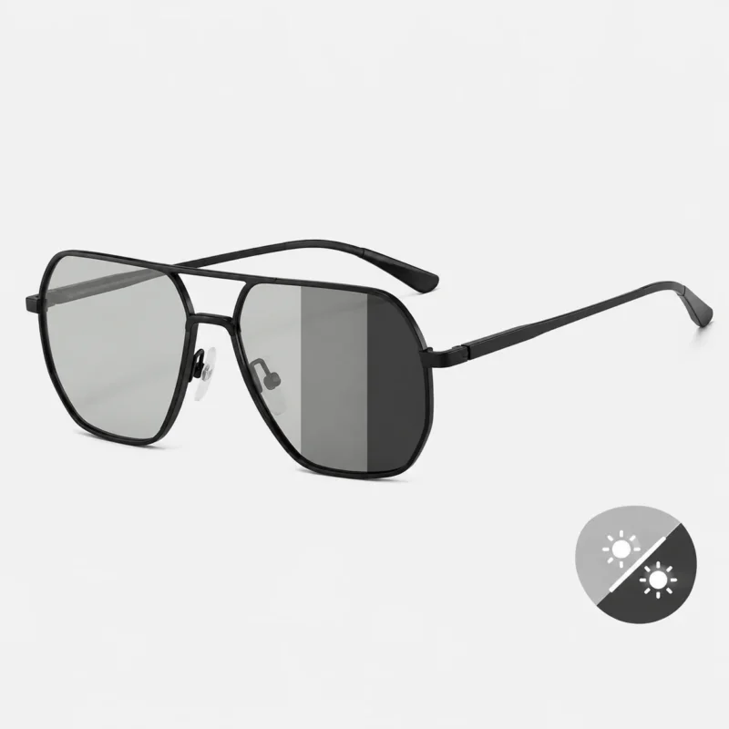 Unisex Sonnenbrille mit photochromen Gläsern | Karnz