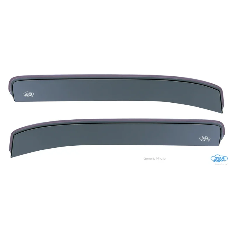 DGA, Windabweiser, rauchfarben, 2-teilig, passend für Audi A3 (8P) Sportback (2004-2012)
