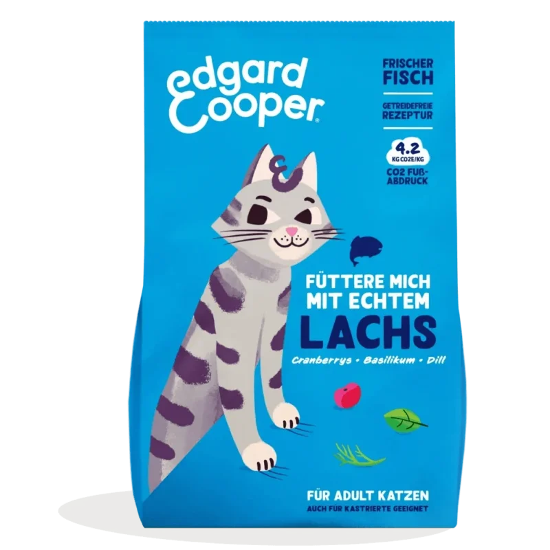 Edgard Cooper Katze Frischer Atlantiklachs+Cranberrys zoo-de