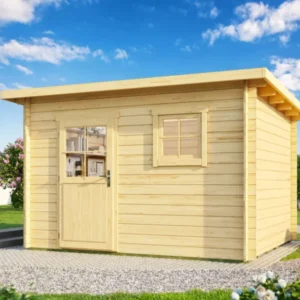 Fjordholz Pultdach Gartenhaus Modell Ezra 4B
