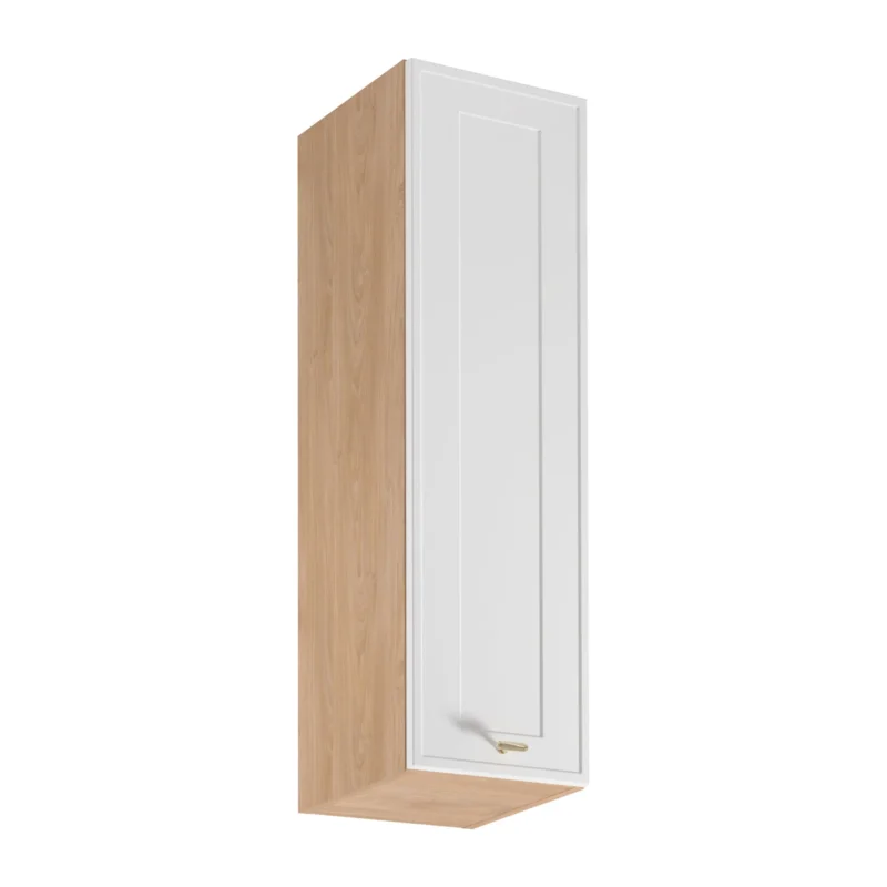 Hängeschrank G30 P/L – Sorento Sonoma Eiche Weiß – Stilvoller Hängeschrank für jeden Raum.