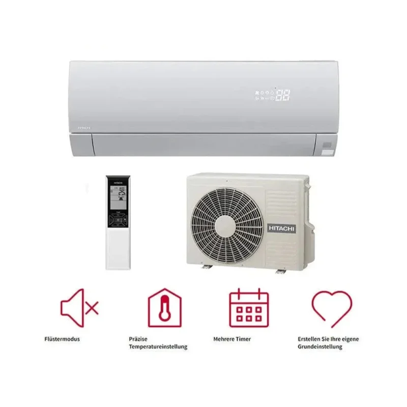 Hitachi - Klimaanlage - Set SHIROKUMA - R32 - optional Wi-Fi