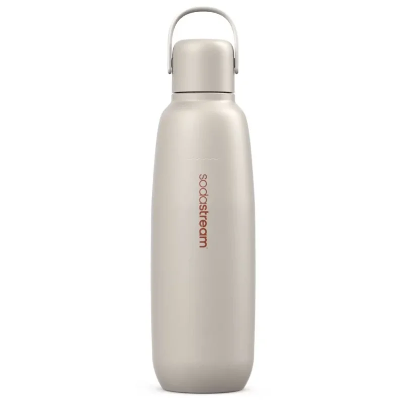 Fizz&Go Metallflasche 0,9 L Sand