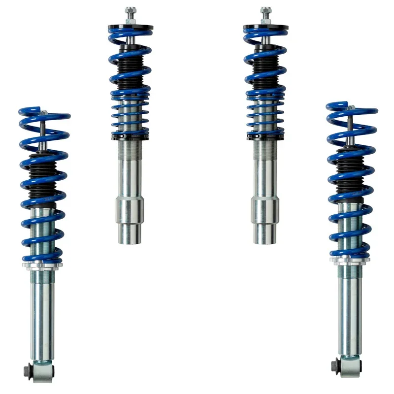 Bonrath, Gewindefahrwerke passend für BMW 5er E60 Limousine 520i-535D 2003-2010 exkl. EDC, Stahl, Aluminium, Blau