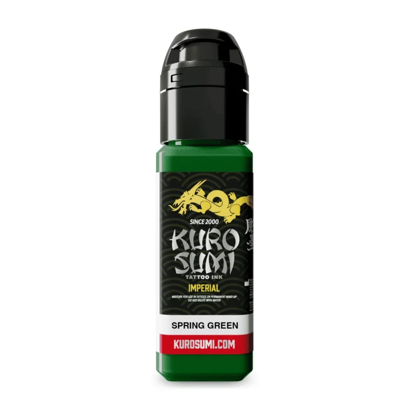 Kuro Sumi Imperial Spring Green | REACH Tattoo Ink