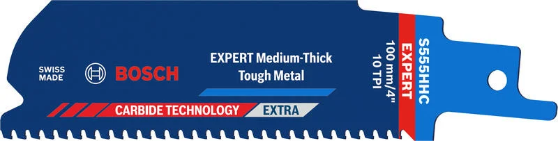 Produktbild von EXPERT Medium-Thick Tough Metal S555HHC Säbelsägeblatt