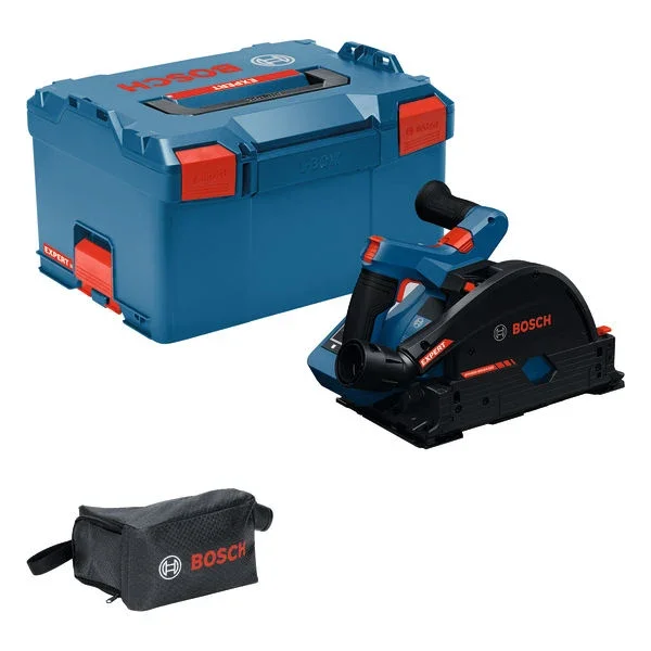 Produktbild von Bosch Expert Akku-Tauchsäge EXKT18V-52G mit Koffer & Tasche