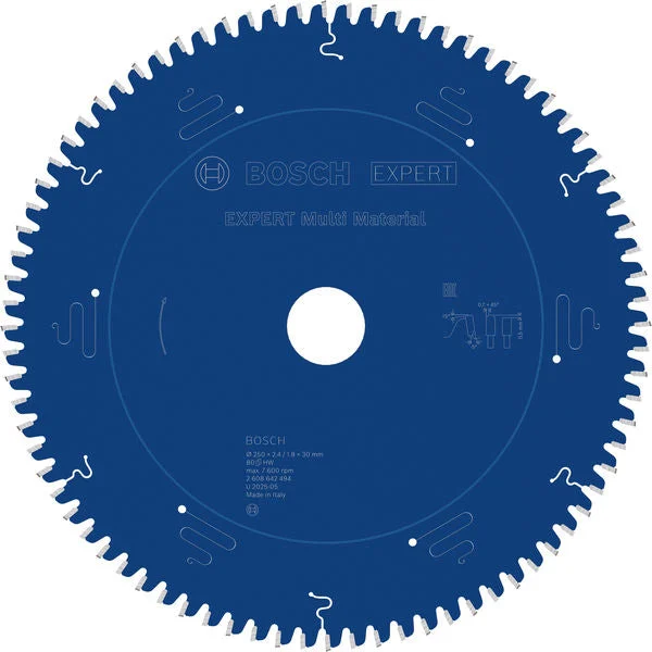 Produktbild von Kreissägeblatt EXPERT Multi Material 250 x 2,4/1,8 x 30 mm Z80