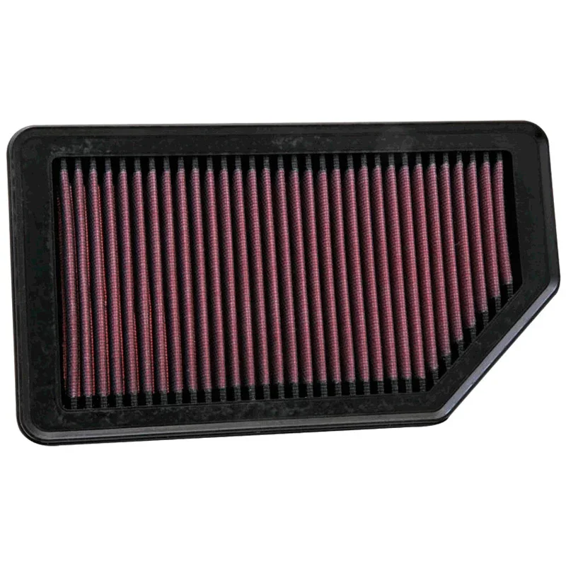 K&N, Panel-Luftfilter, passt für Hyundai Accent 1.4, 1.6 (2012-2016) / Veloster 1.6 (2011-2016) / Kia Rio 1.1, 1.4, 1.6 (2011-2015) / Rio5 1.6 (2012-2015) / Soul 1.6, 2.0 (2012-2016)