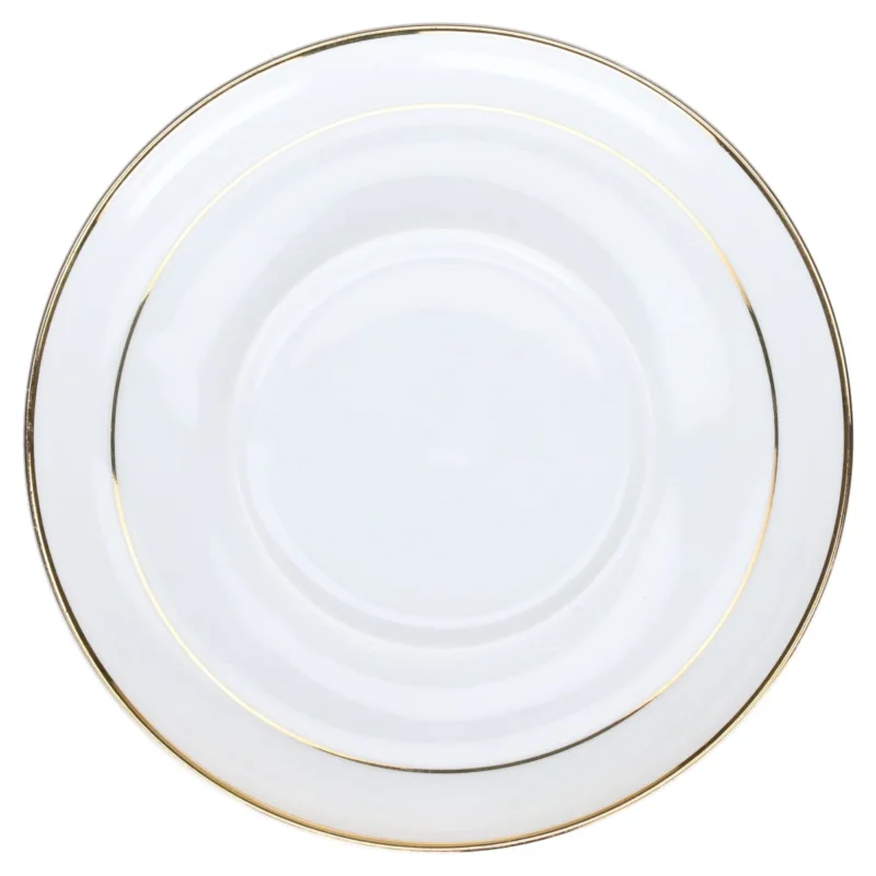 Untertasse für Pharisäertasse Goldrand Goldring