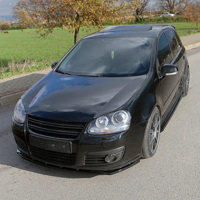 OneWay, Frontspoiler, Glanzschwarz, passt für Volkswagen Golf V GTi/GTD (2003-2008)